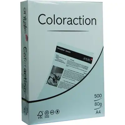 Papier ksero kolorowy A4 80g Lagoon morski Coloraction