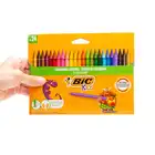 Kredki świecowe Bic Kids Plastidecor 24 kolory