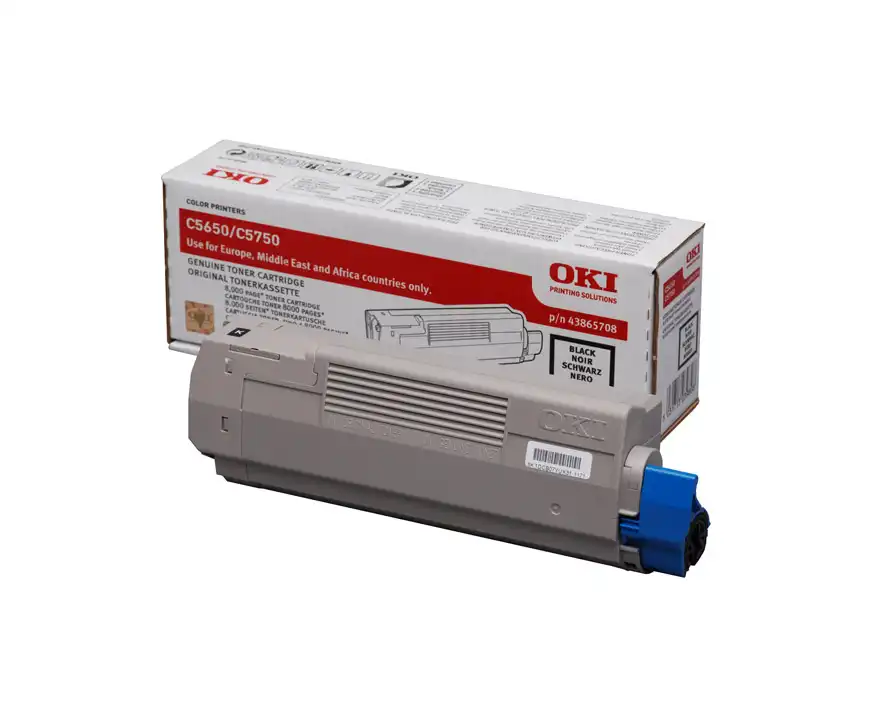 Toner Oki 43865708 C5650 czarny oryginał