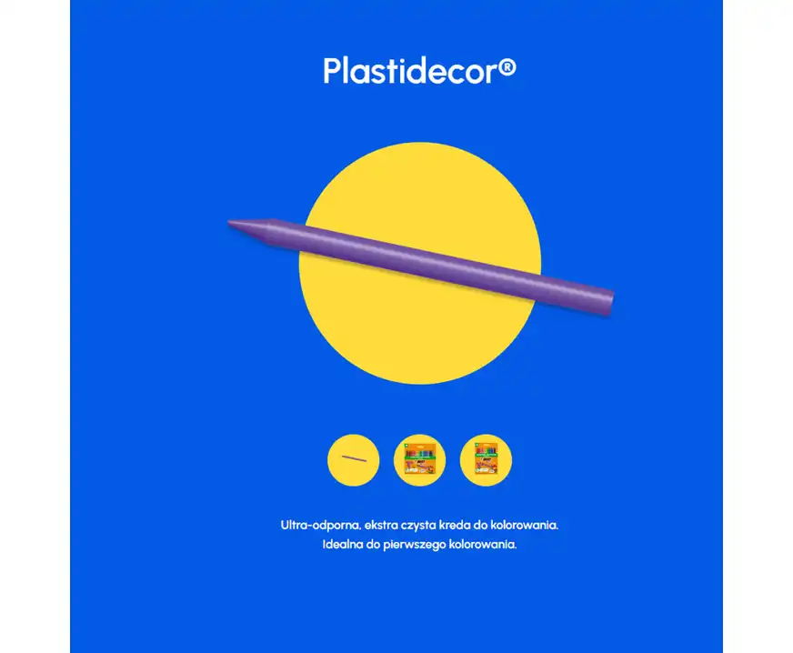 Kredki świecowe Bic Kids Plastidecor 24 kolory