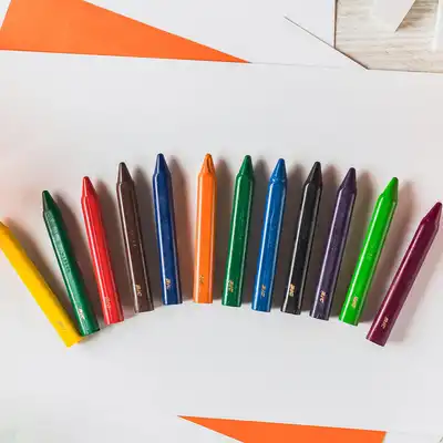 Kredki świecowe Bic Kids Plastidecor Triangle 12 kolorów