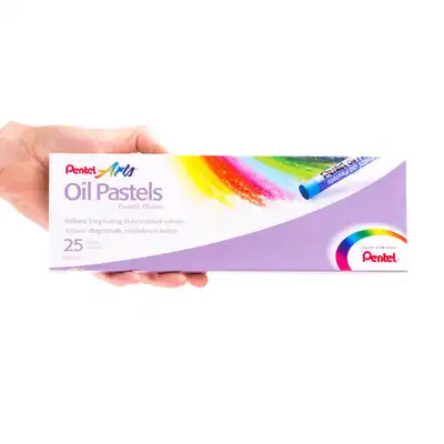 Pastele olejne Pentel 25 kolorów