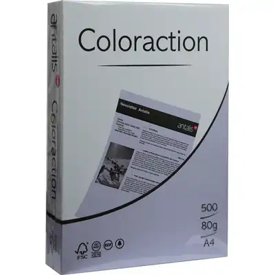 Papier ksero kolorowy A4 80g Tundra lawendowy Coloraction