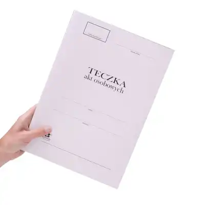 Teczka na akta osobowe Barbara tekturowa