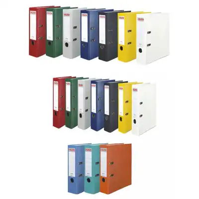 Segregator A4 szeroki 80mm Herlitz czarny