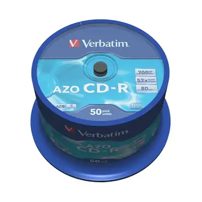Płyta Verbatim CD-R 700MB Azo cake 50 sztuk