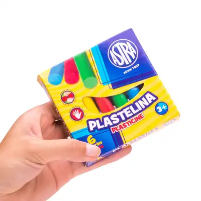 Plastelina Astra 6 kolorów