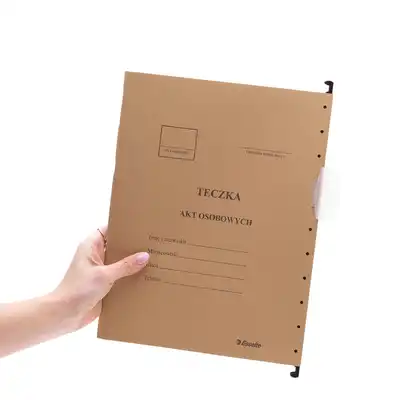 Teczka zawieszkowa Esselte na akta osobowe siarczanowa