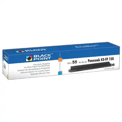 Folia do faksu Panasonic KX-FA55 Black Point (2 sztuki)