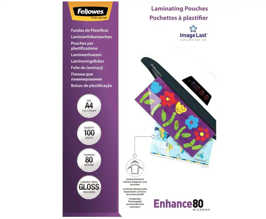 Folia do laminowania A4 80 mic Fellowes