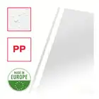 Koszulki na dokumenty Esselte A4 krystaliczne w pudełku 55 mikronów