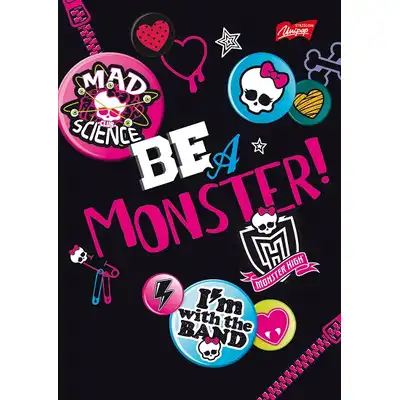 Brulion Monster High A6 96 kartek