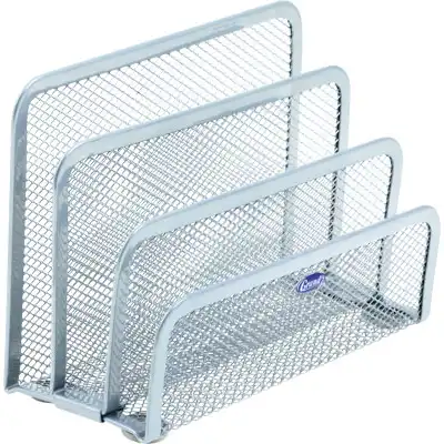 Stojak na koperty Grand GR-034 Vip metalowy srebrny