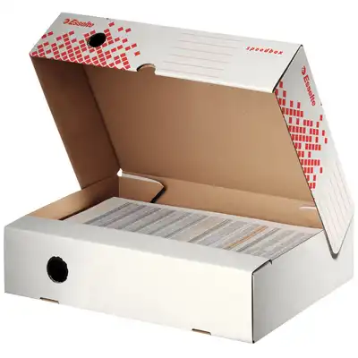 Pudełko archiwizacyjne Esselte Speedbox A4 8cm szeroka strona