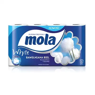 Papier toaletowy Fresh Aroma Mola /a`8/ Bawełniana Biel