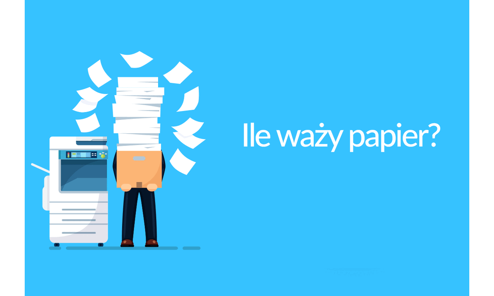 Jak obliczyć wagę ryzy papieru?