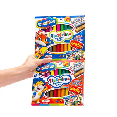 Plastelina Bambino 24 kolory