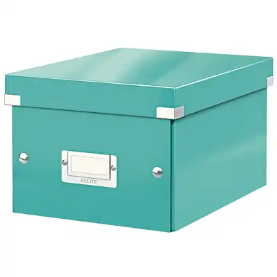 Pudło na dokumenty Leitz Click &amp; Store A5  turkusowy