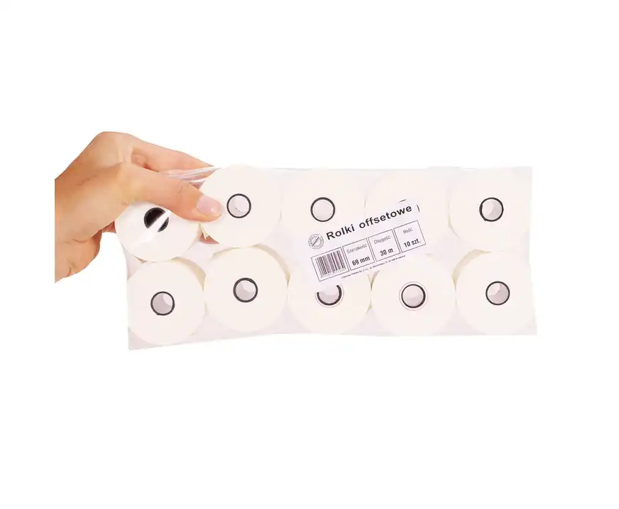 Rolki offsetowe Drescher 69mm x 30m BPA free