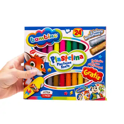 Plastelina Bambino 24 kolory