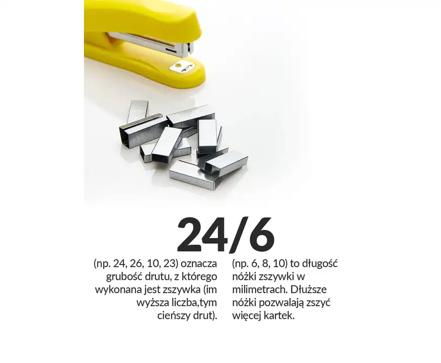 Zszywki 24/6 Yanda