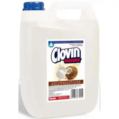 Mydło w płynie Clovin Mleko Kokos 5 l