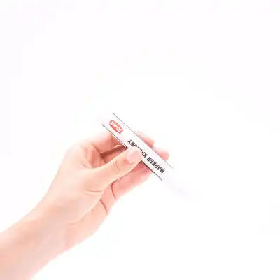 Marker kredowy Toma TO-292 końcówka okrągła 4.5mm biały