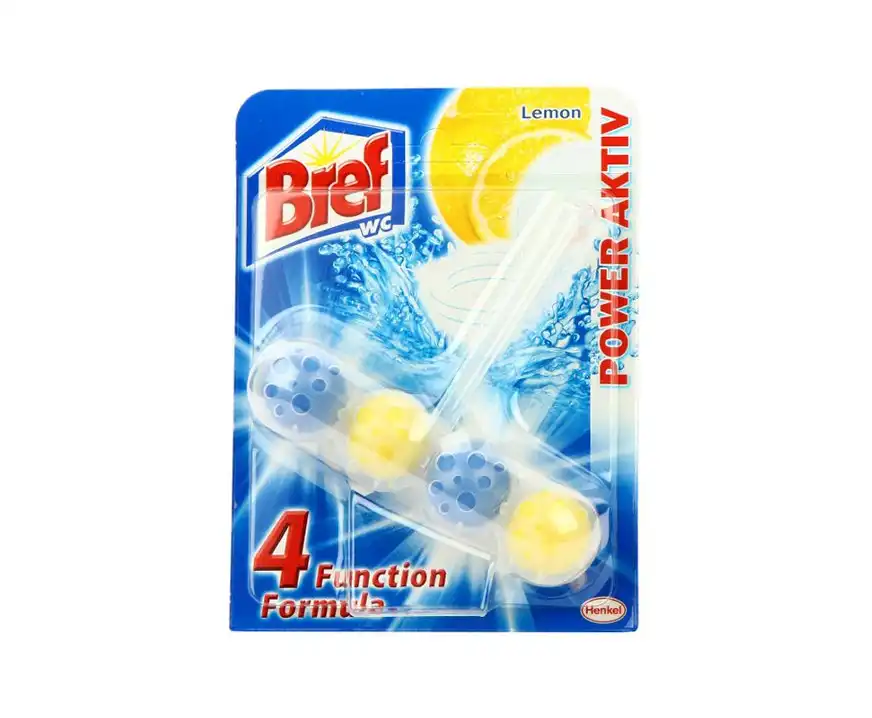 Kostka toaletowa WC Bref Power Active Lemon