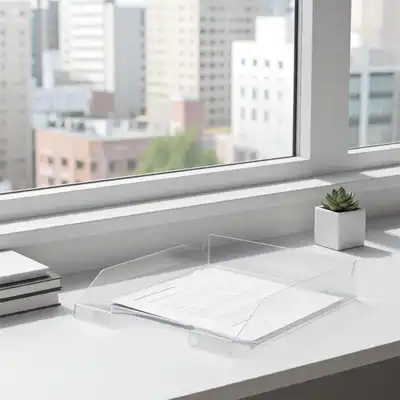 Szuflada na dokumenty A4 Office Products przezroczysta transparentny