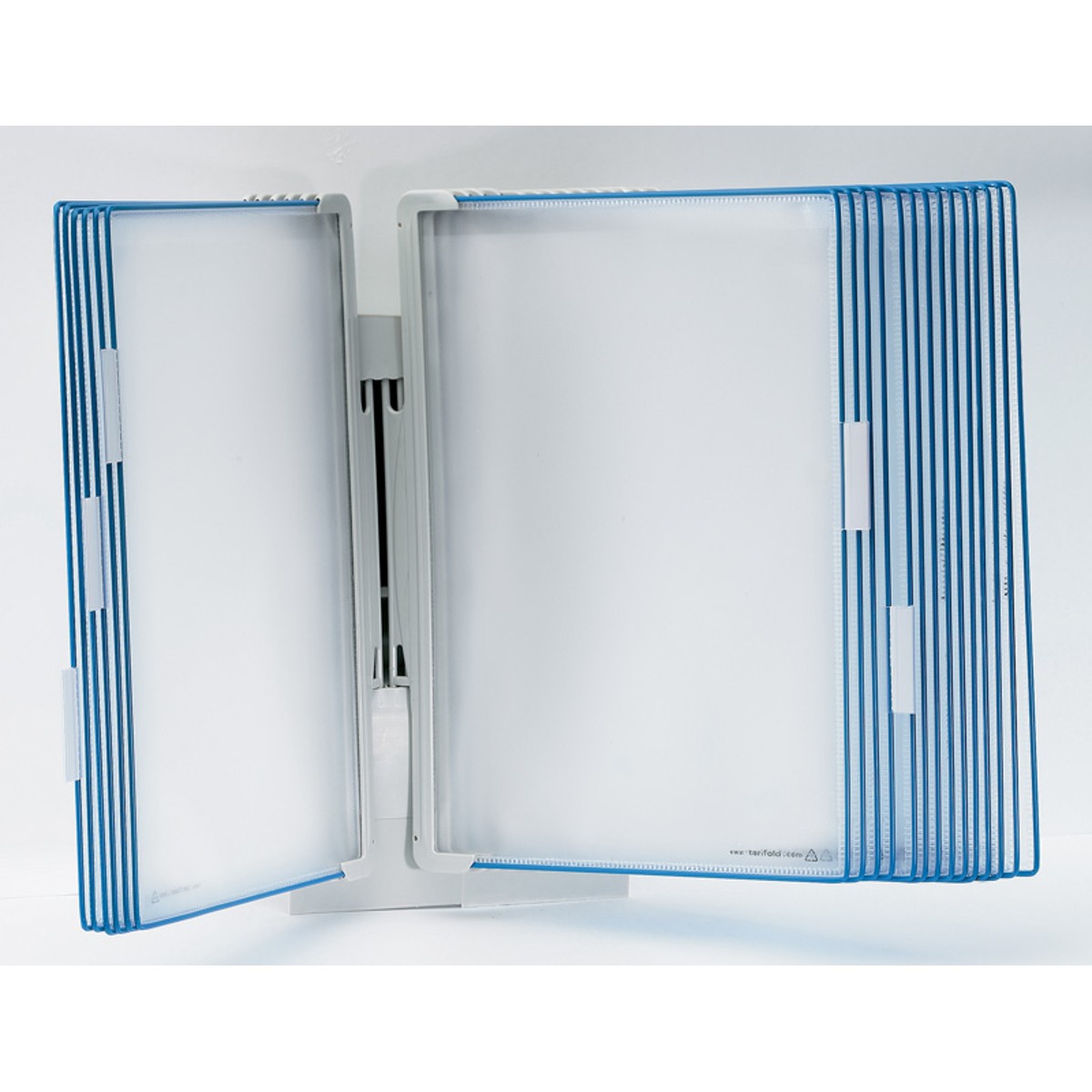Naścienny system prezentacyjny Djois x Tarifold A4 + 10 paneli prezentacyjnych niebieskich hurtownia