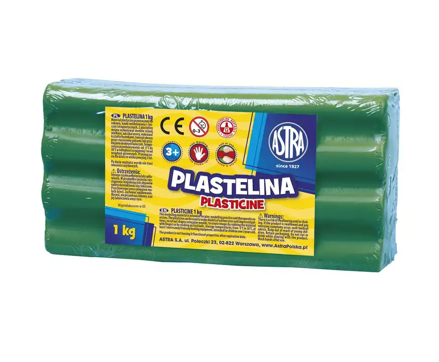 Plastelina zestaw przedszkolny